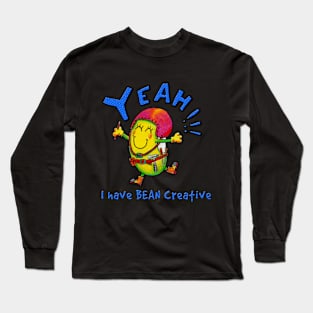 Just Bean Happy - Bean Creative Long Sleeve T-Shirt